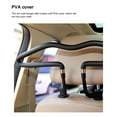thumbnail image 2 of Kenally Asiento de coche reposacabezas trasero perchas ropa chaquetas trajes soporte estante de acero inoxidable Universal PVA cubierta Ventana automotriz, 2 of 6