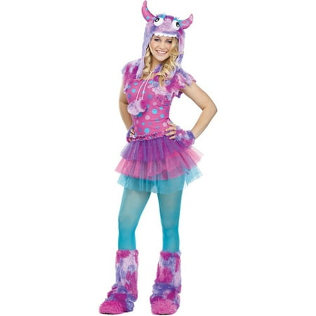 Polka Dot Monster Teen Halloween Costume - One Size