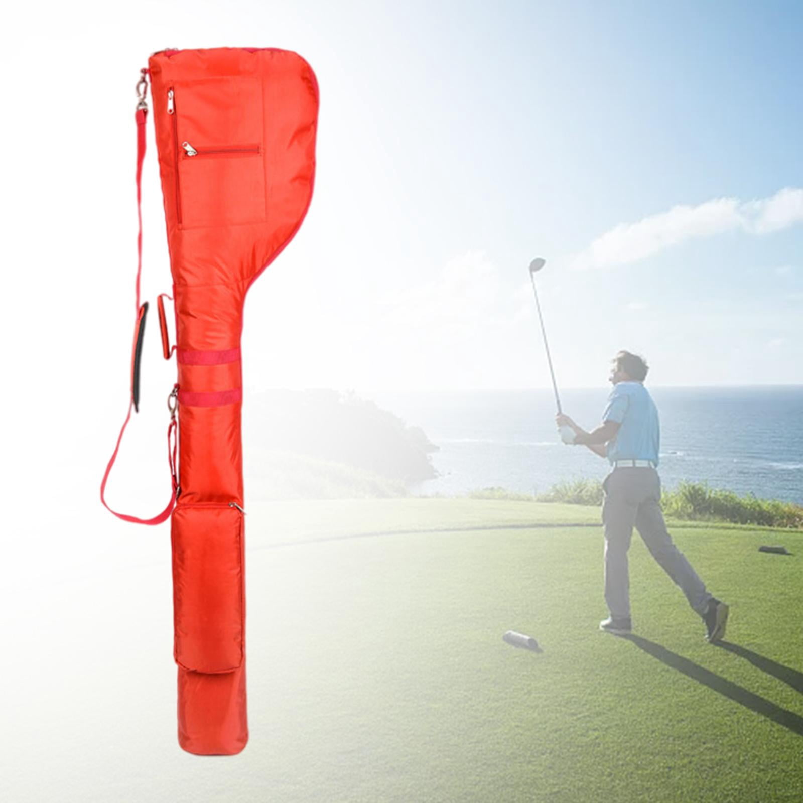 harayaa Golf Sunday Pencil Three Pockets Club Carry Bags Lightweight Zippered Waterproof