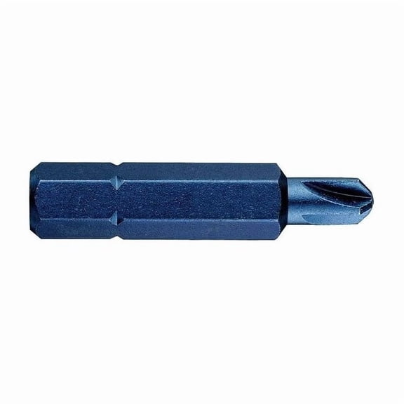 Westward Torsion Bit,SAE,1/4",Hex,No 2,1-1/4",PK5 40L657