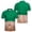 Green, variant on OIOLOYJM Mens Golf Shirts 3D Print Novelty Performance Short Sleeve Mesh Casual Quick Dry Lightweight Polo Shirts Trendy Cute Cuteout Collared Tops Navy 4XL