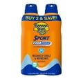 thumbnail image 2 of Banana Boat Sport Cool Zone Sunscreen Spray Twin Pack, SPF 30, 6 oz, 2 of 9