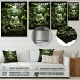 thumbnail image 4 of Designart "Bodhi Tree in Green Buddhism II" Buddhism Metal Art Print, 4 of 5