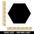 thumbnail image 2 of Polygon Solid Self-Inking Rubber Stamp Ink Stamper - Black Ink - Large 1-1/2 Inch, 2 of 7