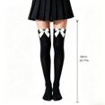 thumbnail image 3 of Halloween Socks Women Print Polyester Halloween Stockings, Long Socks for Cosplay and Parties 1 Pair K, 3 of 4