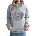 thumbnail image 5 of ZyeKqe Hoodies for Women Fleece Lined Heart Printed Hooded Sweatshirt Solid Color Comfy Loose Fitted Pullover Tops, 5 of 5