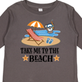 thumbnail image 4 of Inktastic Beach Vacation Florida California Boys or Girls Long Sleeve Toddler T-Shirt, 4 of 5