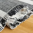 thumbnail image 5 of SAFAVIEH Augustine Miah Striped Area Rug, Ivory/Black, 6'4" x 6'4" Square, 5 of 11