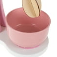 Pretend Play Mixer - Kids Wooden Pastel Stand Mixer with Mixing Bowl by Hey! Play! - Walmart.com