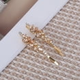 thumbnail image 5 of Unique Bargains 1 Pair Bobby Pin Fashion Butterfly Hair Clips Champagne Gold Tone, 5 of 5