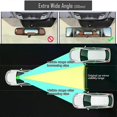 thumbnail image 4 of Universal Anti glare Wide Angle Convex Rearview Mirror Car Interior Rear View Baby Child Seat Watch Blue Sun Visor Goggle Safety, 4 of 5