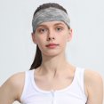 thumbnail image 4 of Cheers Sport Headband Elastic Band Colorful Striped Pattern Sweat-Absorbent Breathable Running Fitness Headband, 4 of 7