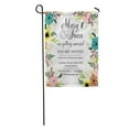 thumbnail image 1 of JSDART Abstract Floral Greeting in Retro Elegance Pattern Flowers Roses Vintage Garden Flag Decorative Flag House Banner 12x18 inch, 1 of 2