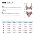 thumbnail image 6 of Honeii Red Lobster With Claws Print Women’s Bikini Set,Two Piece Swimsuit Bathing Suits,Stylish High Elasticity Swimwear for Beach and Pool, 6 of 7