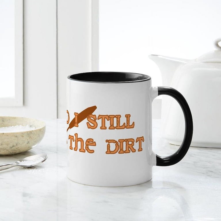 CafePress - 75Th Birthday Gardening Mug - 11 oz Ceramic Mug - Novelty  Coffee Tea Cup