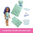 thumbnail image 6 of Barbie Chelsea Pop Reveal Boba Tea Series Doll in Tea Can with 5 Surprises, Scented (Styles Vary), 6 of 6