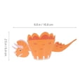 thumbnail image 3 of MesaSe 48pcs Dinosaur Cake Wrapper Creative Cupcake Wrapper Decor Cake Decoration, 3 of 9
