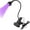 Black, variant on Duety UV Glue Lamp Ultraviolet, UV Glue Curing Lamp, USB 3W UV Glue Lamp Ultraviolet LED Purple Light With Clip and Switch for Fluorescent Paint
