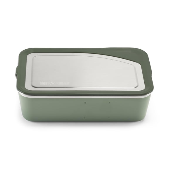Klean Kanteen Rise Food Box - Meal - Reusable Food Container for Meal Prep, Lunch & More - Stainless Steel Construction - Dishwasher Safe - Sea Spray, 34 oz