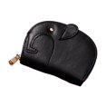 thumbnail image 2 of Cartera para tarjetas de crédito con forma de elefante, tarjetero con forma de órgano, diseño de dibujos animados, múltiples ranuras, portátil, para negocios. Negro, 2 of 9
