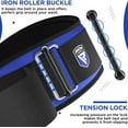 thumbnail image 2 of RDX Weight Lifting Belt, 6 Inch Curved Padded Back Lumbar Support, Functional Fitness Strength Training, Core Exercise Workout Bodybuilding Powerlifting Deadlifts Squats, Home Gym Equipment, 2 of 8