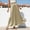 F-55Khaki, variant on ZHOGXU Women Skirt Summer Drawstring Elastic Waist Solid Color A Line Fashion Comfortable Maxi Skirt For Casual Daily Wear,Black,L
