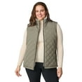 thumbnail image 2 of Free Country Women's Plus Size Expedition II Stratus Lite Reversible Vest Vine 2X, 2 of 6