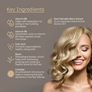 SSPJOI Anti Grey 250 mg Supplement for Men and Women with Folic Acid, B-Vitamins & Biotin - Supports Grey Hair Change and Promotes Strong Healthy Hair
