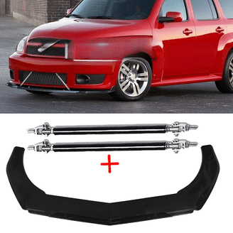 Carbon Black Front Bumper Splitter Lip For Corvette C6 Z06 05-13 | ZR1 Style