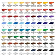 Paul Rubens Oil Pastels Set, 72 Colors HAIYA Artist Soft Oil Pastels Vibrant and Creamy, Pastels Art Supplies for Artists, Beginners, Students