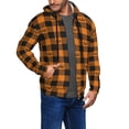 thumbnail image 3 of Zip Up Hoodies for Men - halloween elements plaid Long Sleeve Comfrt Men'S Fashion Hoodies & Sweatshirts, Jackets for Men Hoodies Pullover Clothing Clothes with Pouch, 3 of 5