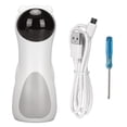 thumbnail image 1 of Juguete láser automático para gatos con función de sincronización y doble fuente de alimentación, ángulos ajustables, LED interactivo, juguetes láser para gatos para interiores., 1 of 14