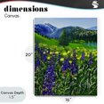 thumbnail image 4 of Stupell Industries French Country Flower Speckled Valley Canvas Art, 16 x 20, by Lee Ann Zirbes, 4 of 8