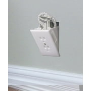 Meridian Point White Hidden Wall Outlet Safe Electrical Outlet