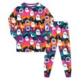 thumbnail image 5 of Leey-World Halloween Pajamas Baby Long Sleeve Pajama Sets, Toddler Boy Girl 2-Piece Sleepwear, 5 of 9