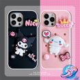 thumbnail image 2 of Funda De Silicona Para iPhone 11 DIY CROCS Perforada Para 14 13 12 Pro Max 14 Plus Blanda, 2 of 4