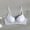 Light Blue, variant on Women Bras Unlined Full Coverage Wirefree Training Breathable Plaid Blue Bralette Ladies Bras Size S-XL