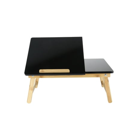 Mind Reader - Bamboo Bed Tray - Black