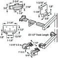 thumbnail image 2 of Drawer Track Repair Kit, Metal Track, 22-1/2 in. Long, 2 of 4