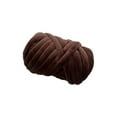 thumbnail image 1 of Chunky Yarn Durable Comfortable for Crocheting Hand Knitting Hand Knit Sweaters Weaving Coffee, 1 of 9
