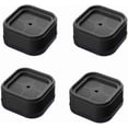 thumbnail image 1 of 4 Pcs Support de Fixation pour Machine à Laver, Pieds Réglables, Coussinet Anti-Vibration, Outil de Fixation, Support de Base pour Réfrigérateur, Rehaussement X6D6, 1 of 8