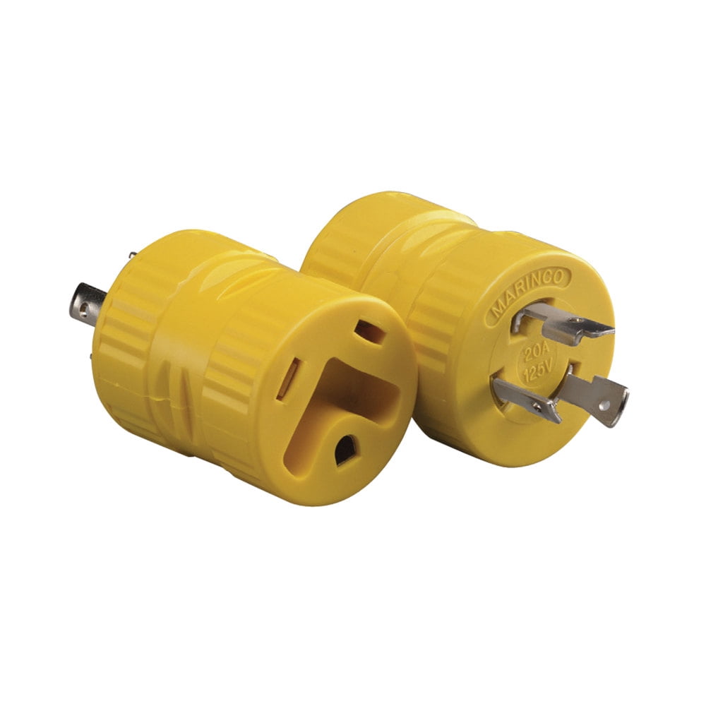 Park Power 127A RV Generator Adapter 20 Amp Locking, 3-Prong