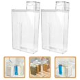 thumbnail image 3 of 2Pcs Laundry Detergent Dispenser Reusable Empty Bottles Laundry Washing Up Powder Container, 3 of 4
