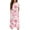 #A36-Light pink, variant on XADYUY Girls Dresses Size 10-12 Casual Floral Print Short Sleeve Maxi Dress Cute Crew Neck Sundresses Holiday Swing Dresses with Pocketss 7-8 Years,Light Purple