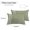 Green, variant on Peach Pink Texture Outdoor Pillow Covers 20x12 Inch Lumbar Pillow Covers Set of 2 Waterproof Decorative Throw Pillow Cases Country Farmhouse Burlap Stripes Cushion Covers for Patio Garden Couch
