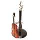 thumbnail image 2 of Soporte para toallas de papel estilo violín, soporte para rollo de papel de barniz para hornear de Metal resistente y duradero para dormitorio, baño y oficina, 2 of 12