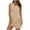 Khaki, variant on Erwazi Womens Short Sleeve Mini Dresses Summer Casual V Neck Tiered Swing Flowy Dress with Pockets