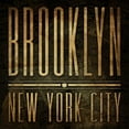 thumbnail image 2 of Grey, Jace 20x20 Gold Ornate Wood Framed with Double Matting Museum Art Print Titled - Brooklyn Print, 2 of 4