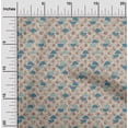 thumbnail image 1 of oneOone Cotton Poplin Pastel Gray Fabric Circle Geometric Sewing Craft Projects Fabric Prints By Yard 42 Inch Wide, 1 of 4