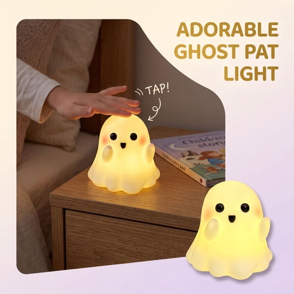 Halloween Ghost Decorations Light Up Glow in The Dark Spooky Halloween Decor for Indoor Home Haunted House Halloween Party Decor Battery Operated Halloween Light for October